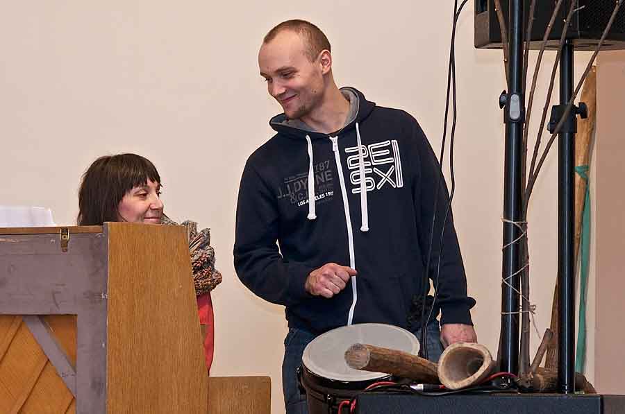 Anna Jędrzejewska i Kajetanem Dudziński