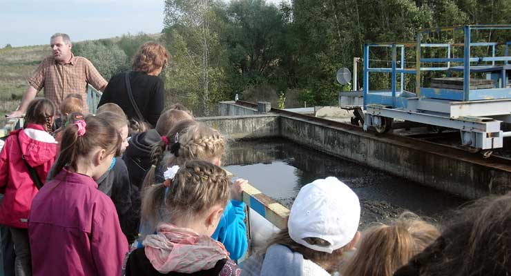 Wycieczka do oczyszczalni ścieków w Wińsku